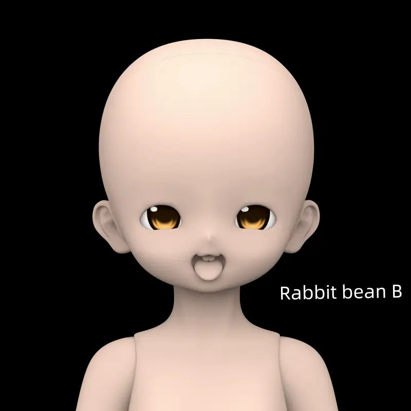 ShouShou Doll Rabbit Bean 1/4 BJD Doll Head