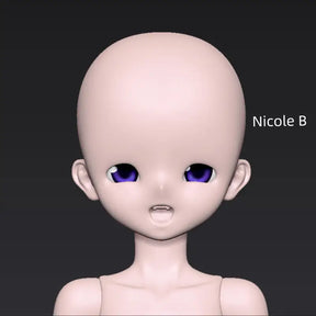 ShouShou Doll Nicole 1/4 BJD Doll Head