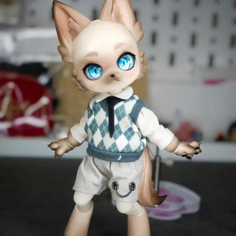 TINGUIN Siamese Cat 1/12 BJD Doll Pet ｜ Full Set