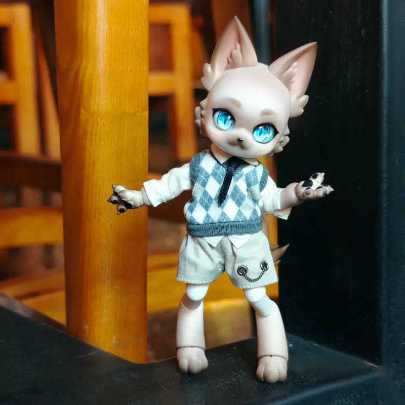 TINGUIN Siamese Cat 1/12 BJD Doll Pet ｜ Full Set