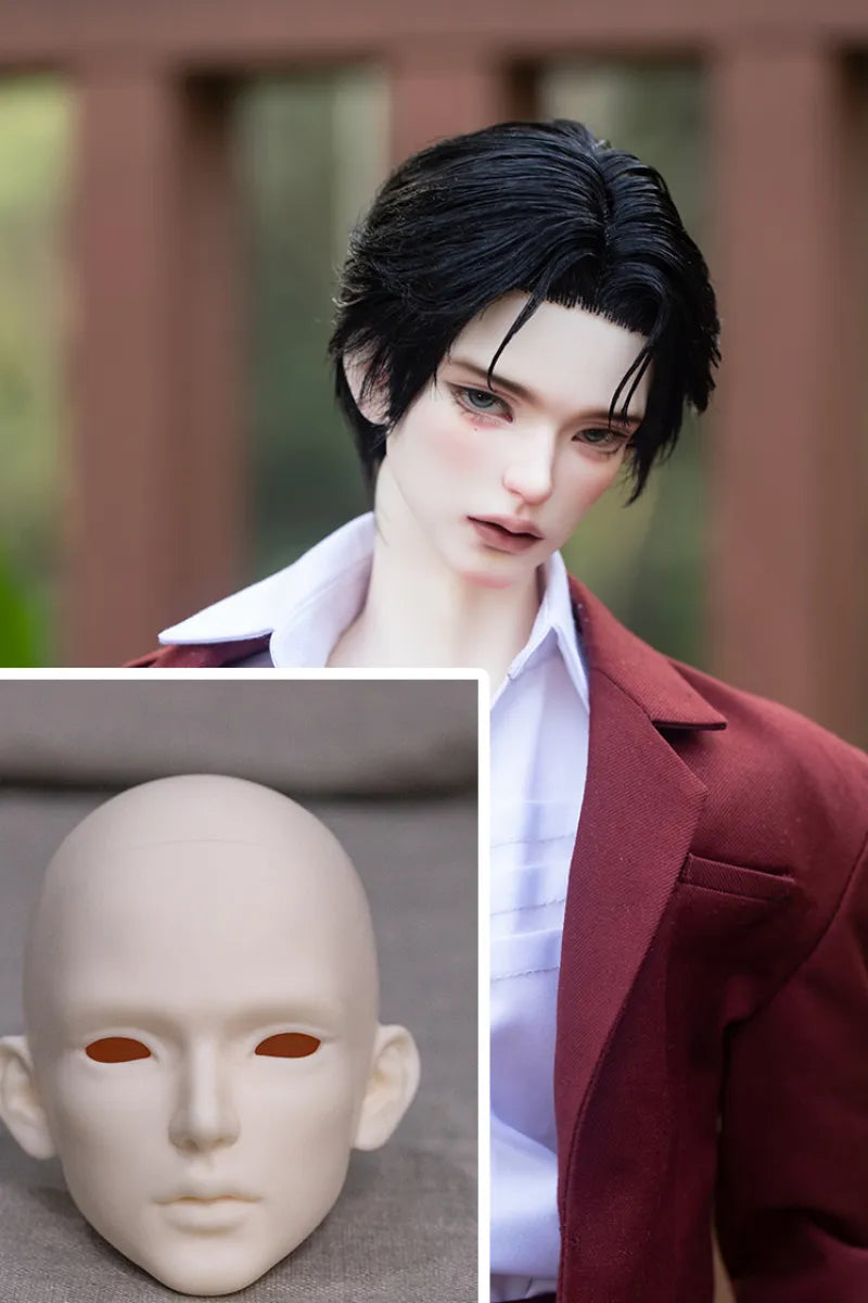 Ao Ling Shi ZAAK 1/3 BJD Doll Head Only (For 70cm Doll)